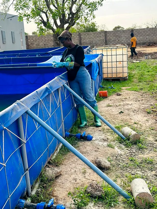 Chantier d'installation